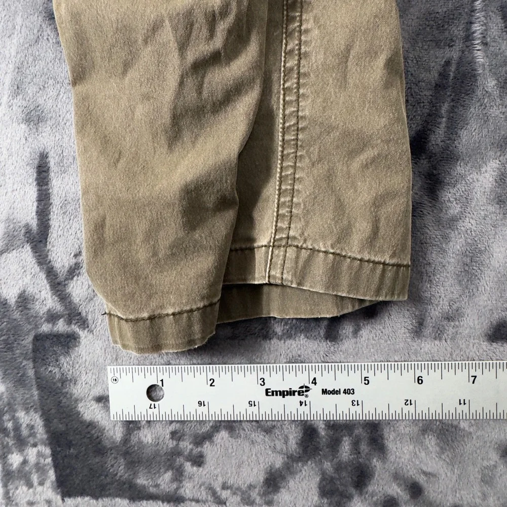 Kuhl Rydr Pants Mens 32x32 Olive Green Cotton Blend Stretch Utility Outdoor 6011